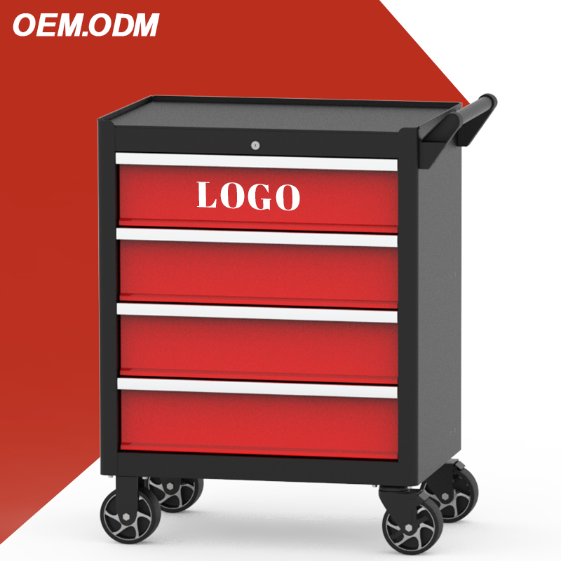 Workshop Tools Trolley - Çin OEM Toptan 4 Çekmeceli Tekerlekli