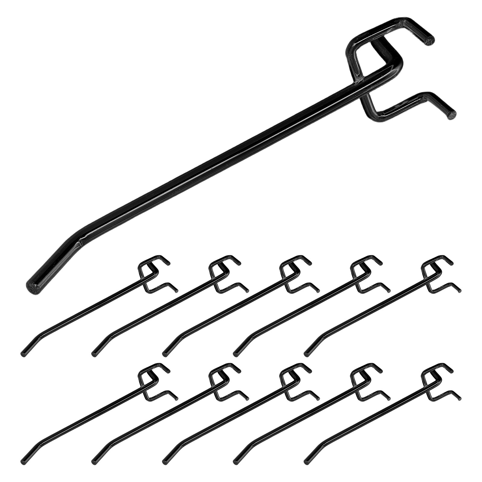 Workshop Tools Store - 30 adet Metal Pegboard kancaları ağır