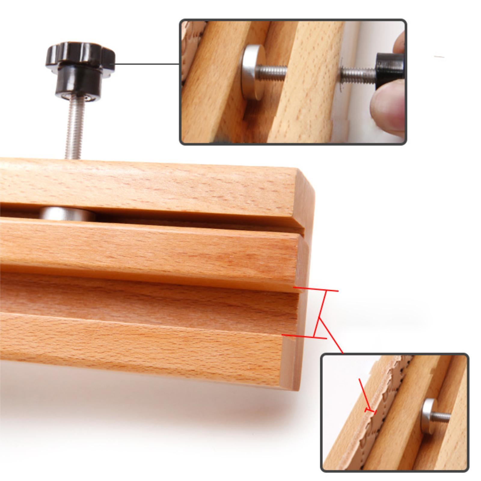 Design Tools Workshop - Ahşap Deri Kelepçe Aksesuarı Kolay Kullanımlı