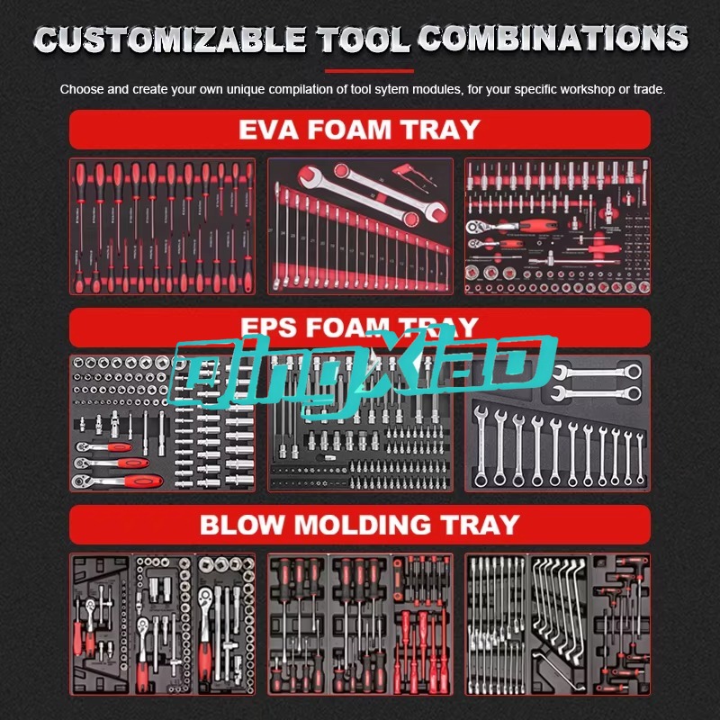 7 Çekmeceli 250 Parça Tam Set  - Workshop Tools Trolley incelemesi ve fiyatı