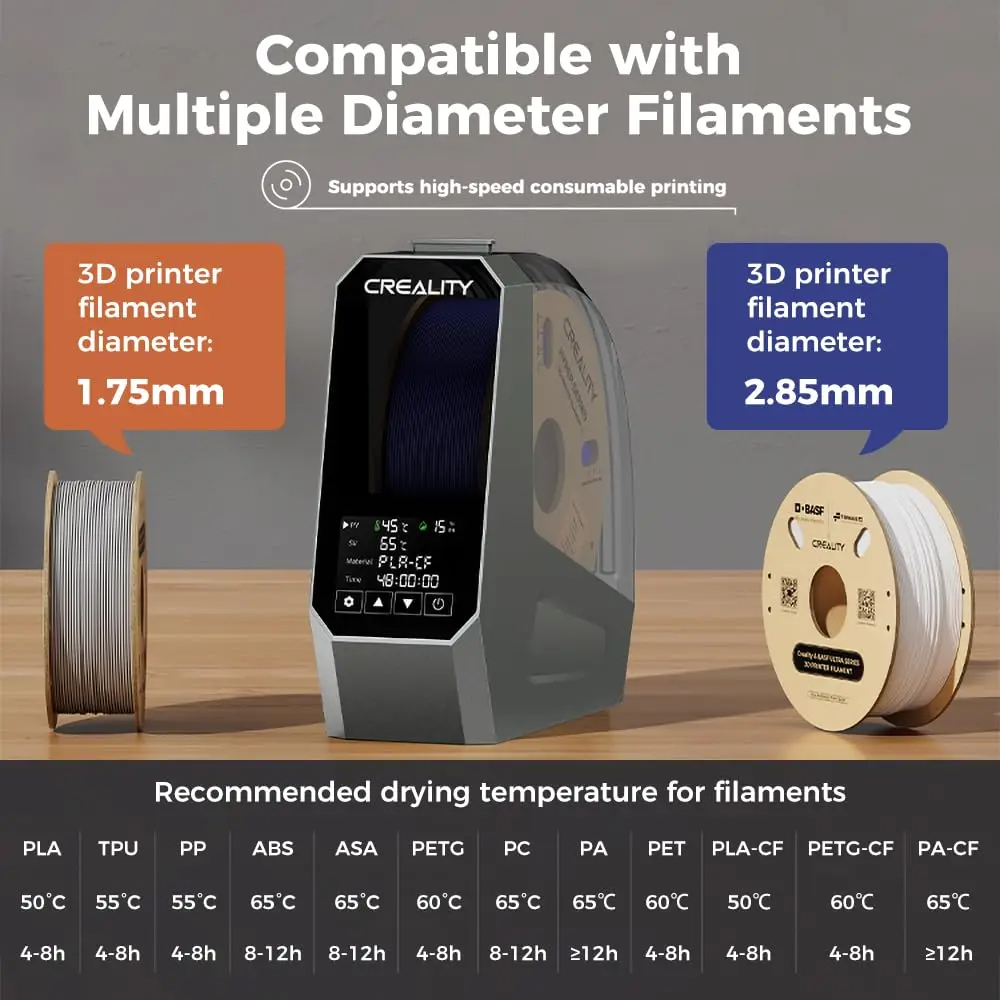 Creality Space Pi Filament Kur - Creality Printer Ender 3 V3 incelemesi ve fiyatı