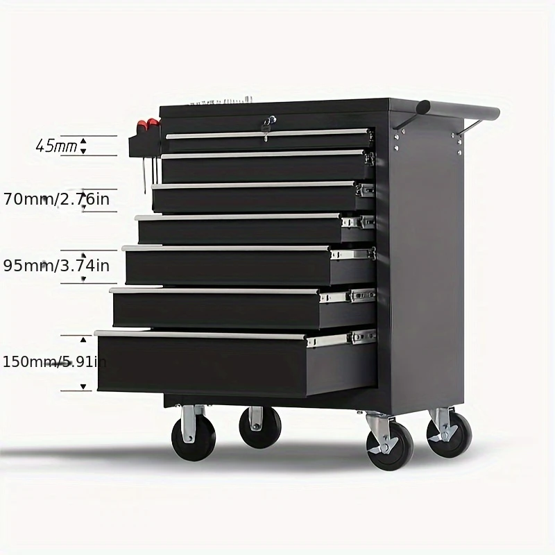 1 adet Ağır Hizmet Tipi 7 Çekm - Workshop Tools Trolley incelemesi ve fiyatı